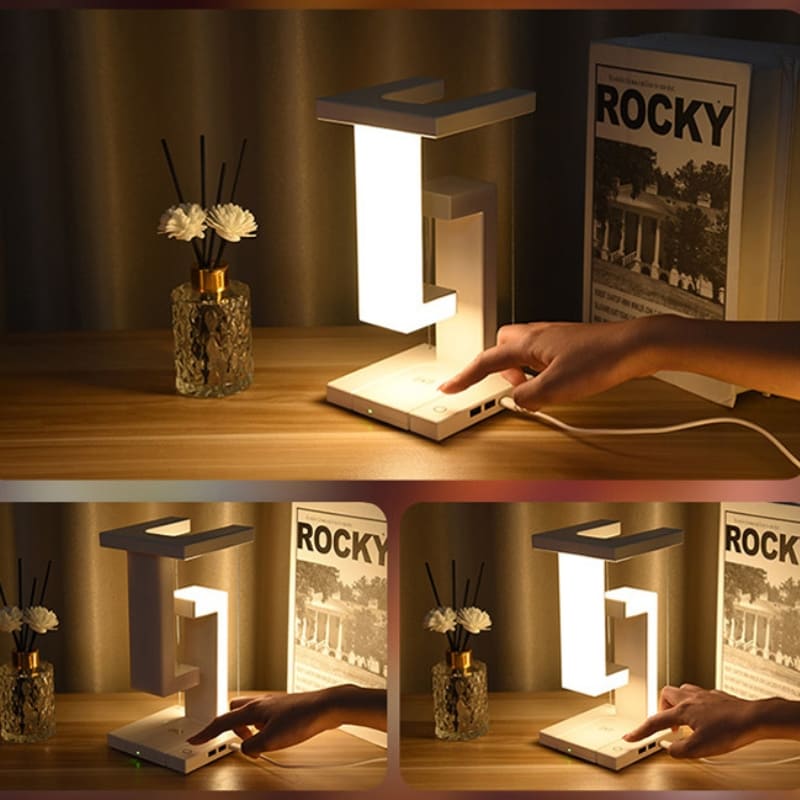 Table Lamp + Inductive Charger for iPhone Samsung