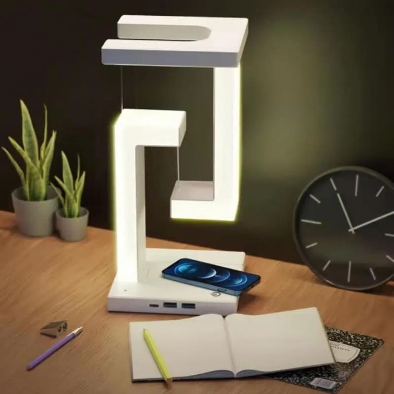 Table Lamp + Inductive Charger for iPhone Samsung