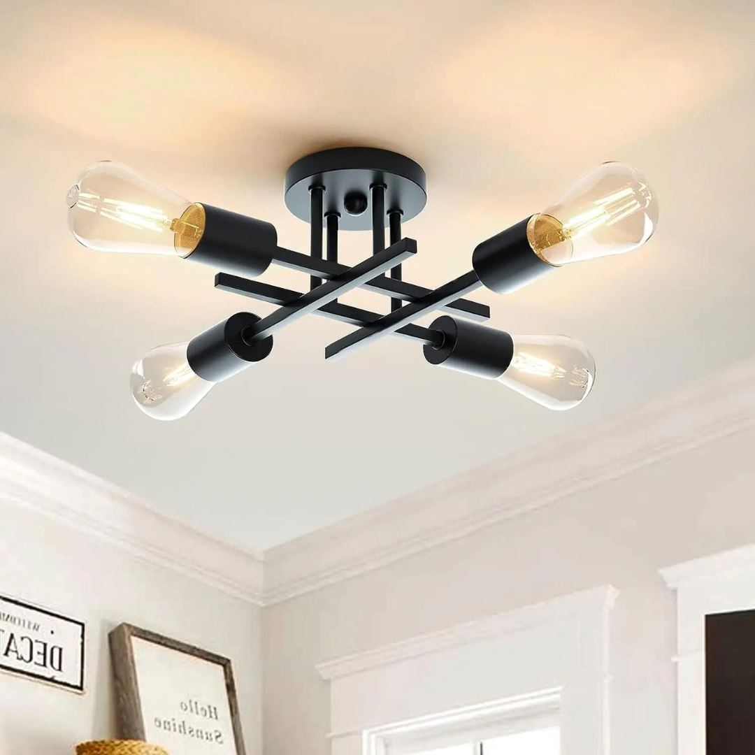 Lustre Modern Industrial Ceiling Light