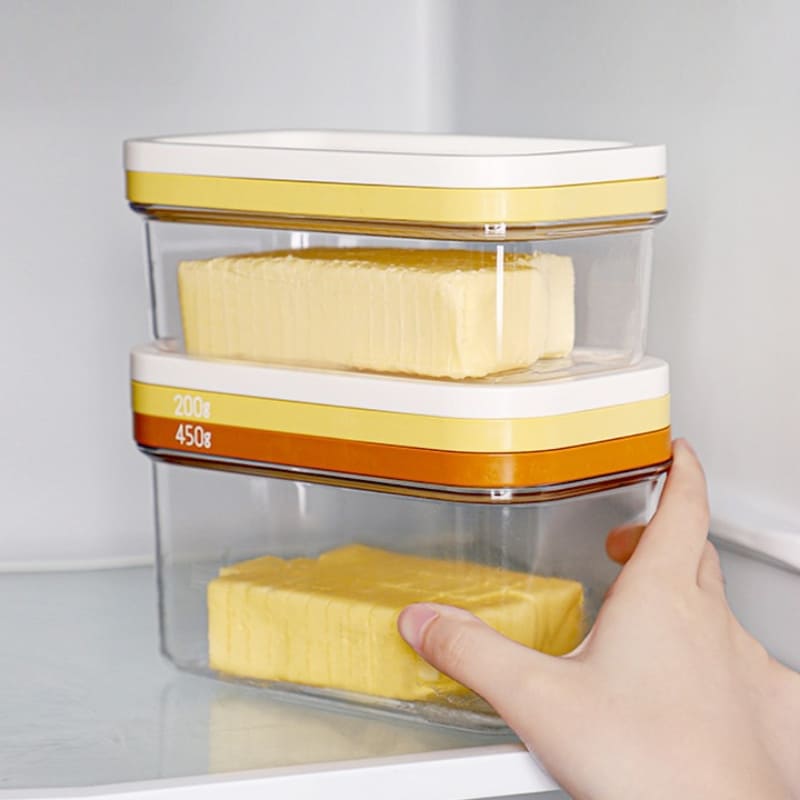 Butter Dish with Butter Knife and Slicer