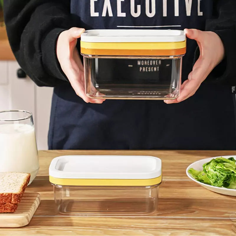Butter Dish with Butter Knife and Slicer