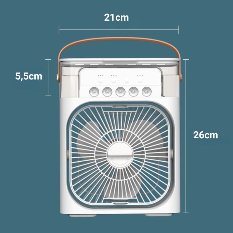 Mini Air Conditioner Table Fan Humidifier