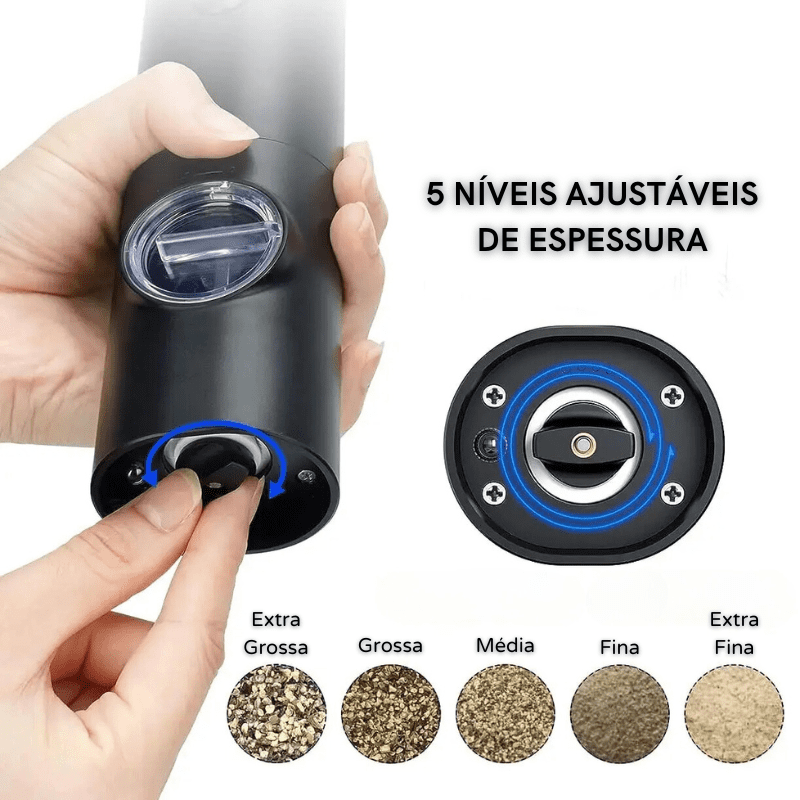 Electric Himalayan Salt and Pepper Grinder