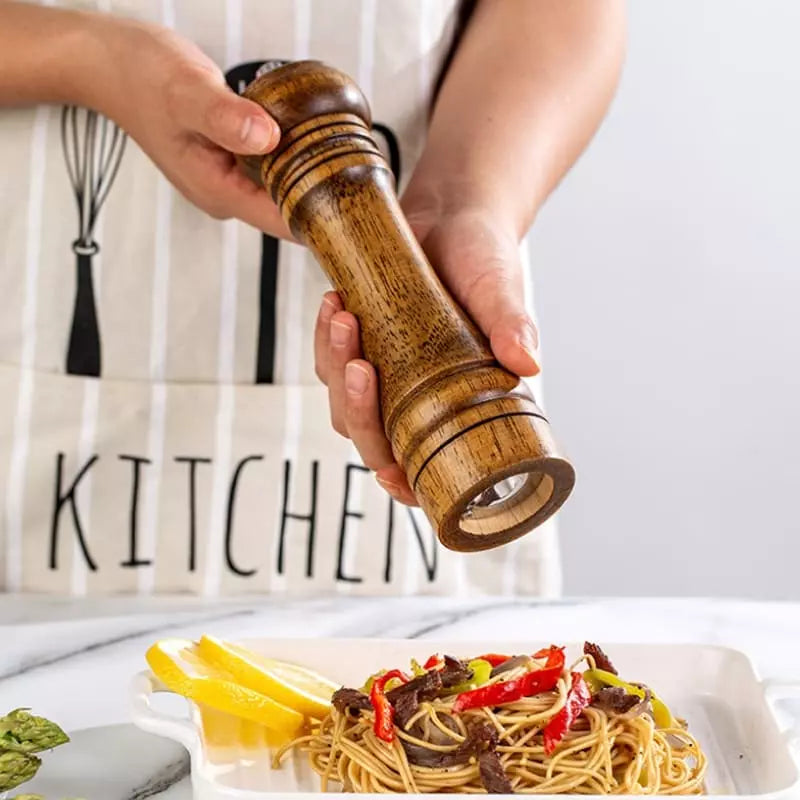 Wooden Manual Pepper and Spice Grinder