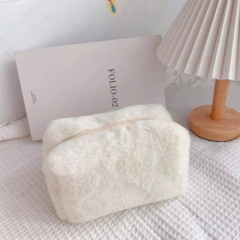 Women's Toiletry Bag Small Makeup Bag Cotton