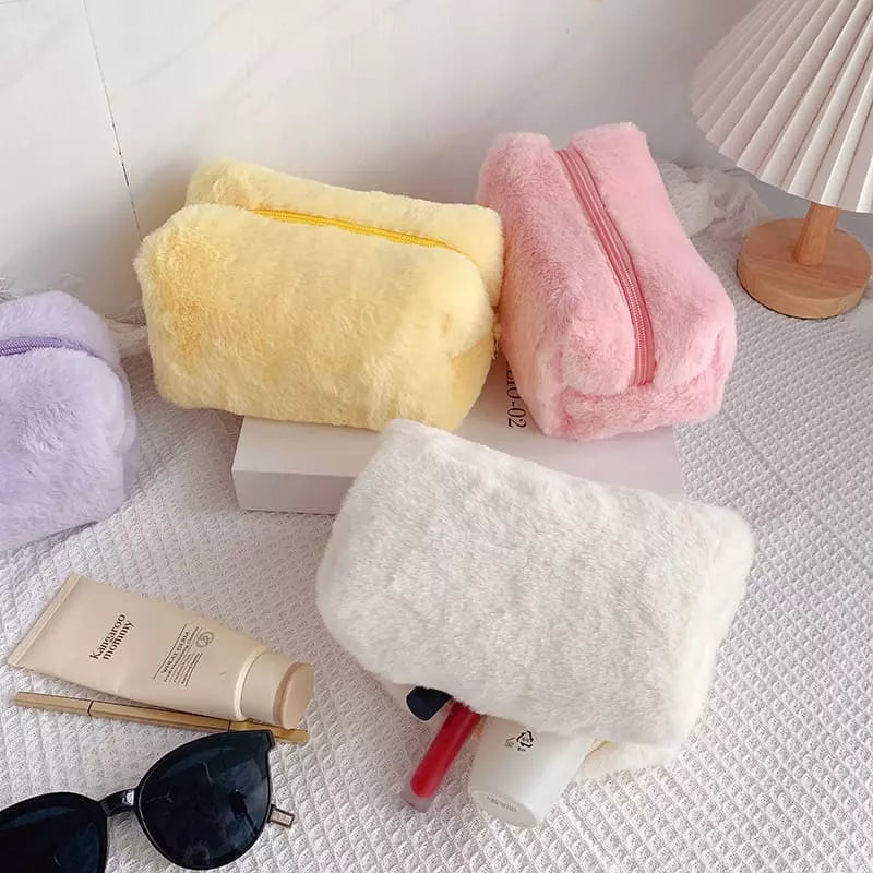 Women's Toiletry Bag Small Makeup Bag Cotton
