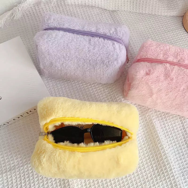 Women's Toiletry Bag Small Makeup Bag Cotton