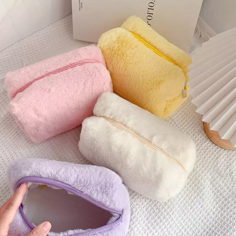 Women's Toiletry Bag Small Makeup Bag Cotton