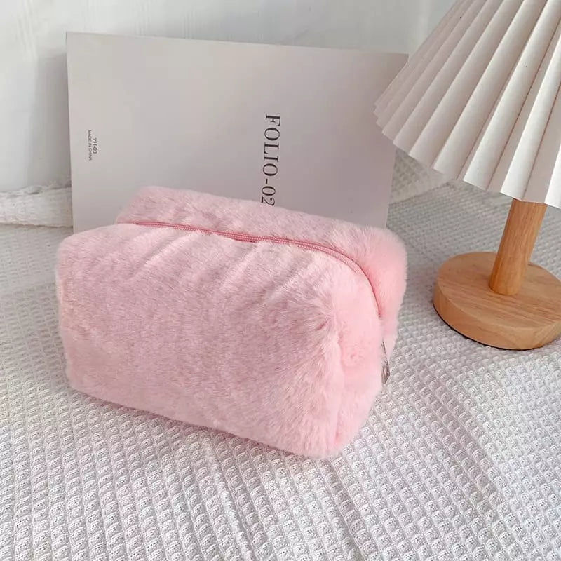 Women's Toiletry Bag Small Makeup Bag Cotton