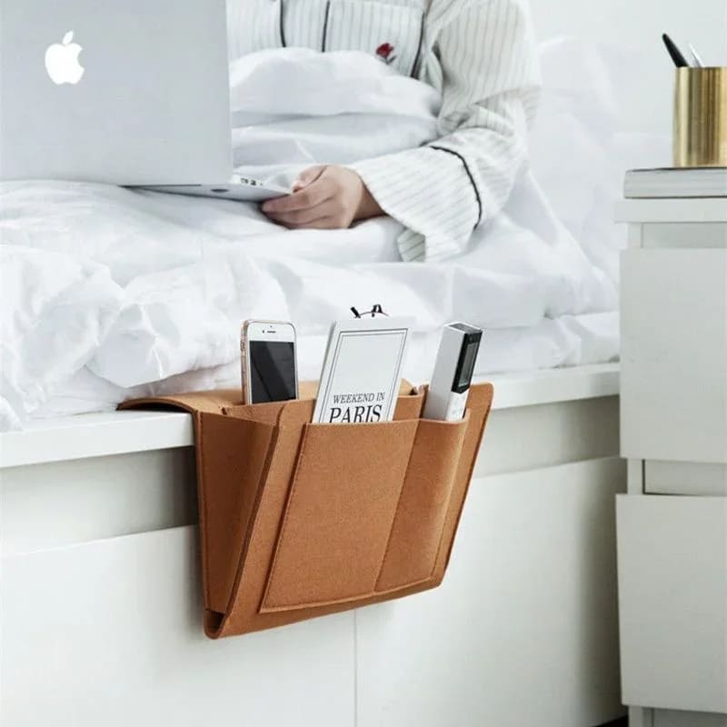 Sofa Bed Headboard Multi-Object Organizer