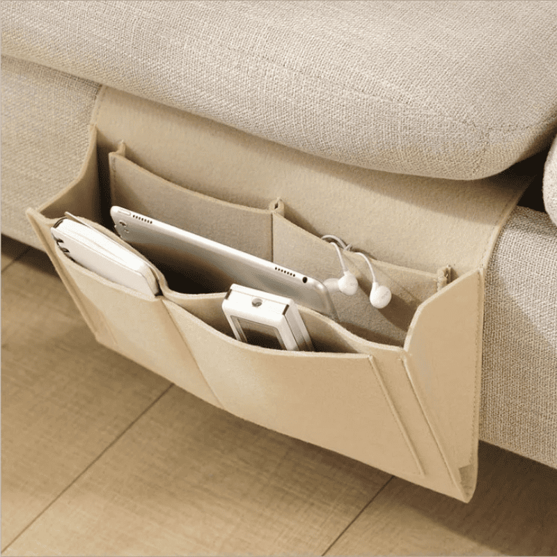 Sofa Bed Headboard Multi-Object Organizer