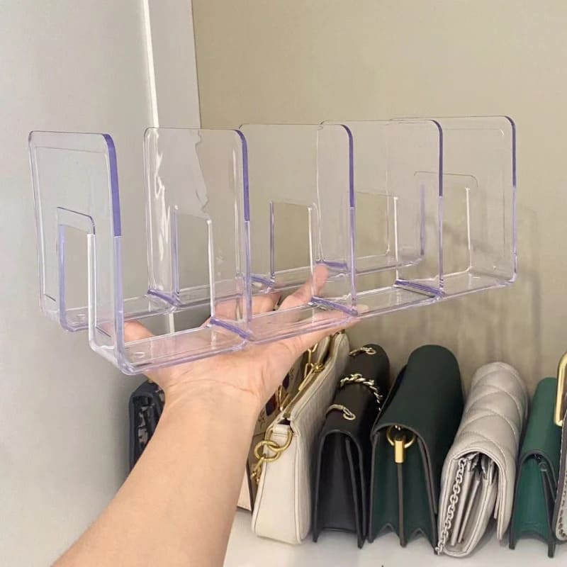 Acrylic Bag Organizer with Divider