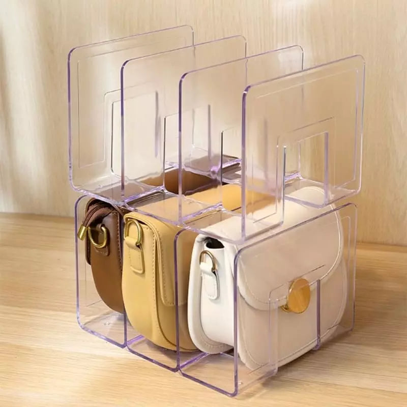 Acrylic Bag Organizer with Divider