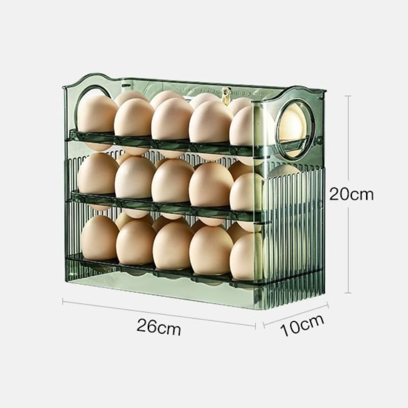 34-Slot Egg Holder Refrigerator Organizer