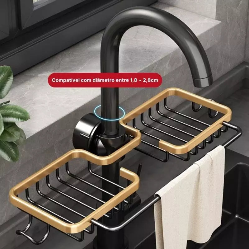 Sink Sponge Holder Door Organizer