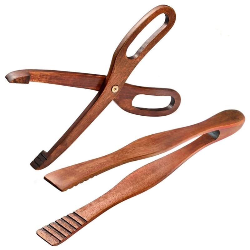 Multi-purpose Bamboo Salad Tongs