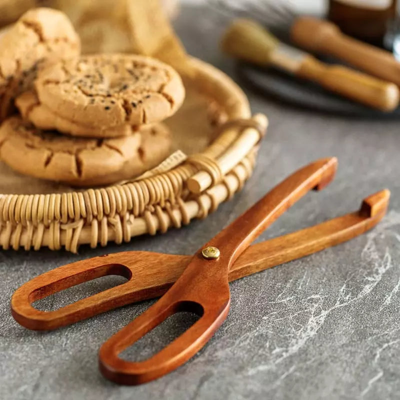 Multi-purpose Bamboo Salad Tongs