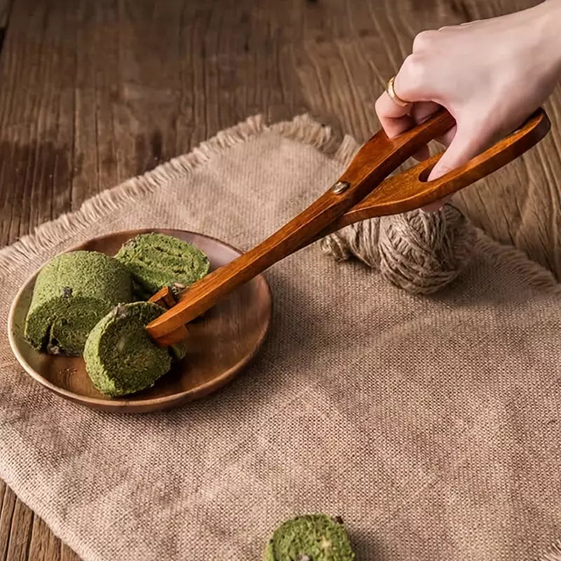 Multi-purpose Bamboo Salad Tongs