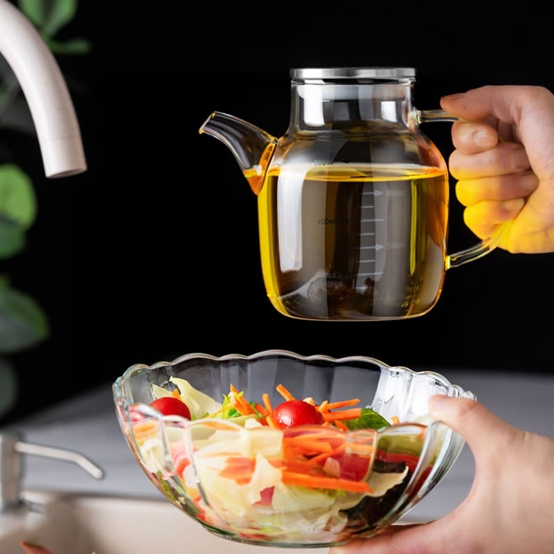 Glass Olive Oil and Vinegar Dispenser 1 Piece