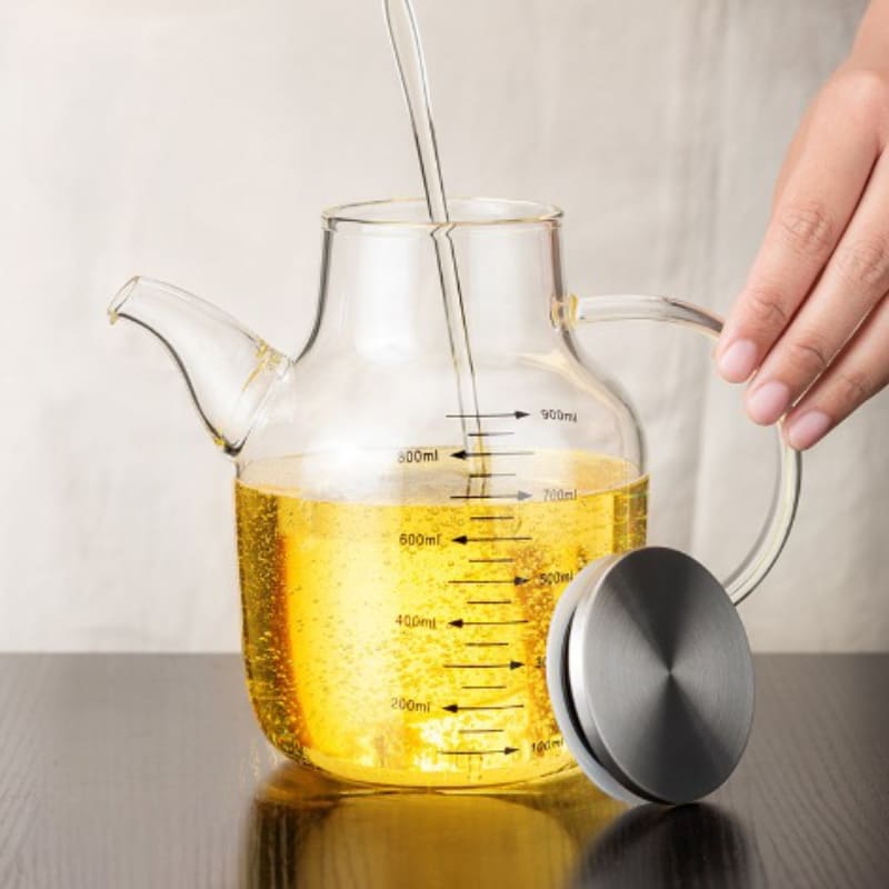 Glass Olive Oil and Vinegar Dispenser 1 Piece