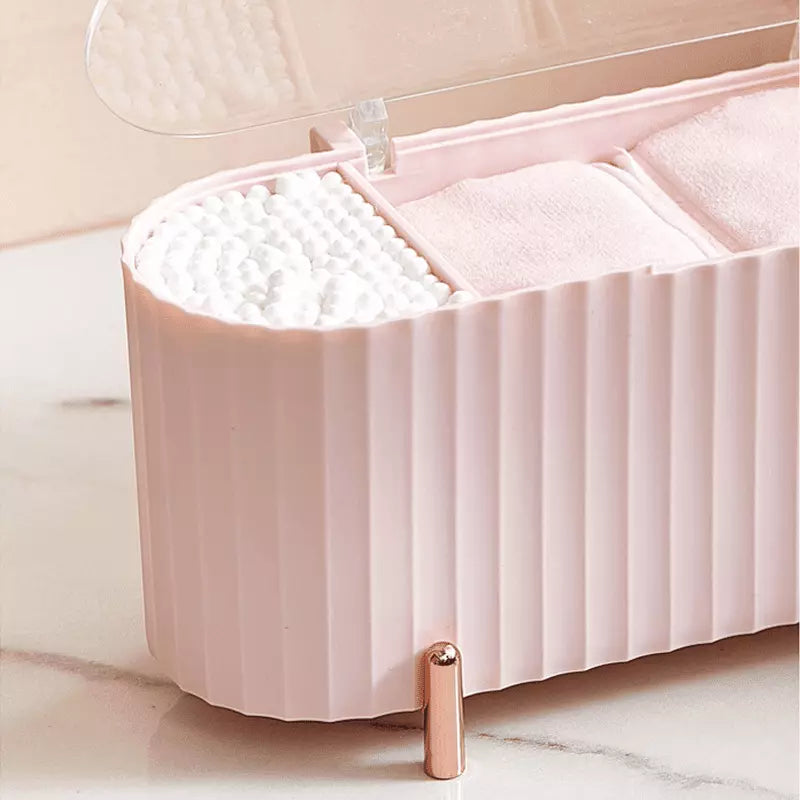 Luxury Makeup Sponge and Cotton Decorative Holder