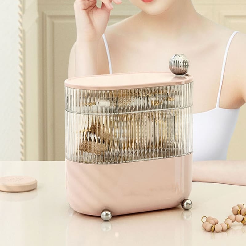Acrylic Jewelry Box and Organizer with Dividers