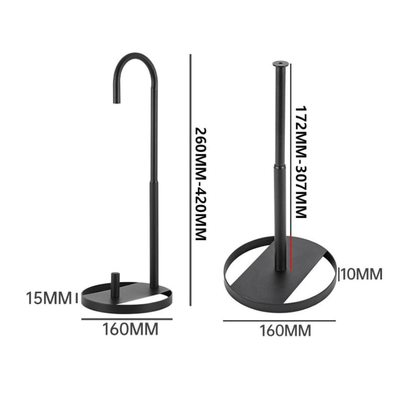 Table Napkin Paper Towel Holder for Rolled Napkins