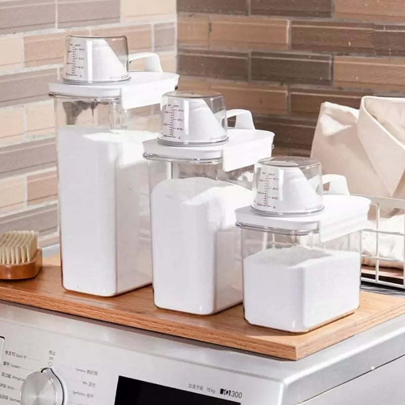 Hermetic Powder and Detergent Soap Dispenser