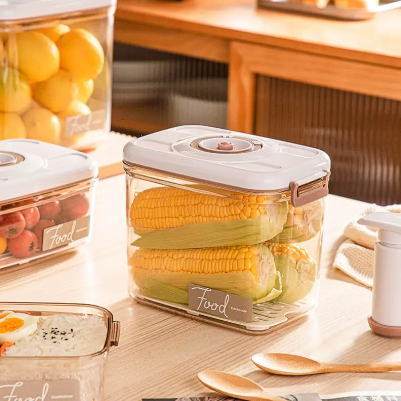 Hermetic Jar with Lid and Vacuum Sealer