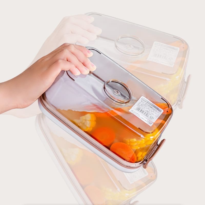 Hermetic Jar with Lid and Vacuum Sealer