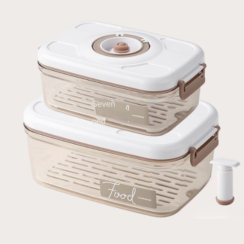 Hermetic Jar with Lid and Vacuum Sealer