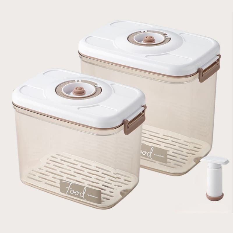 Hermetic Jar with Lid and Vacuum Sealer