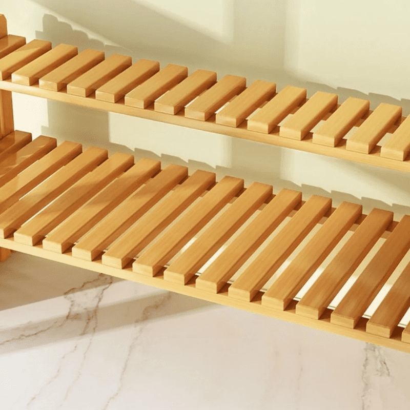 Multi-Purpose Wooden Shelf for Plants