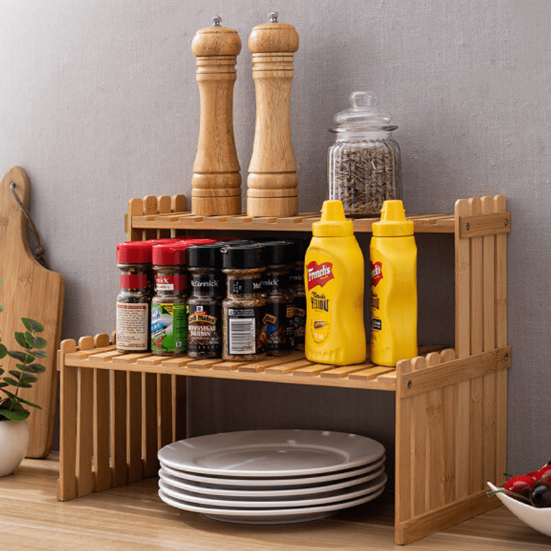 Multi-Purpose Wooden Shelf for Plants