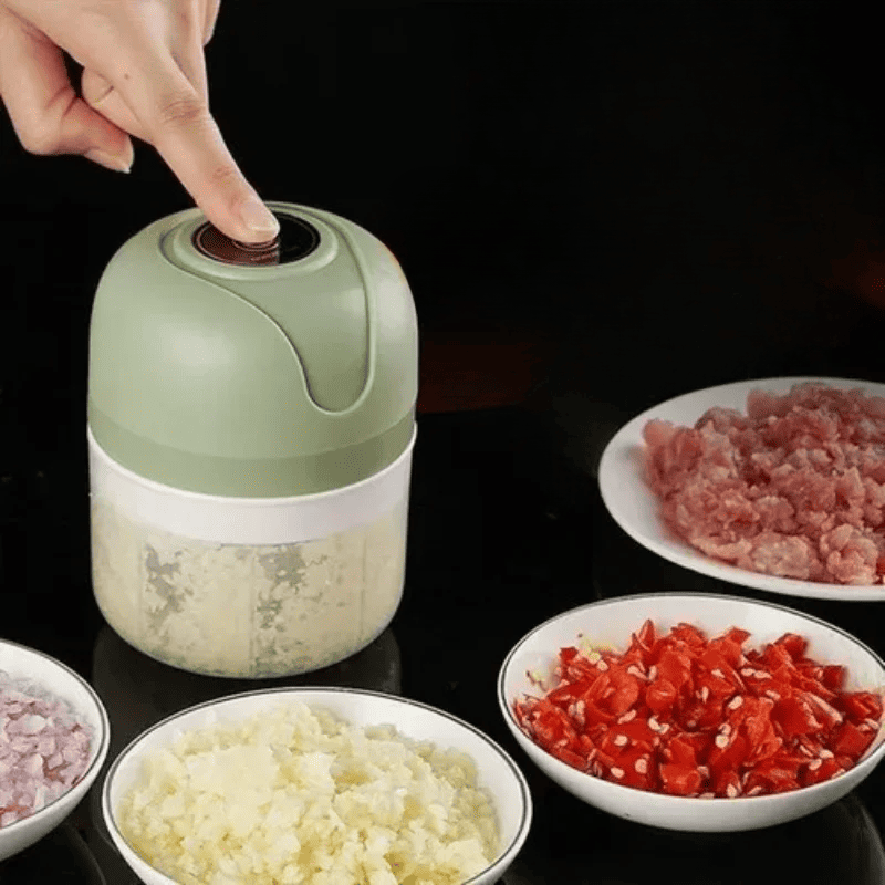 Mini Electric Food Processor USB Portable
