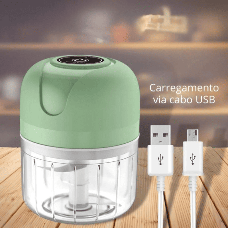 Mini Electric Food Processor USB Portable