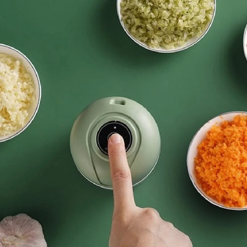 Mini Electric Food Processor USB Portable