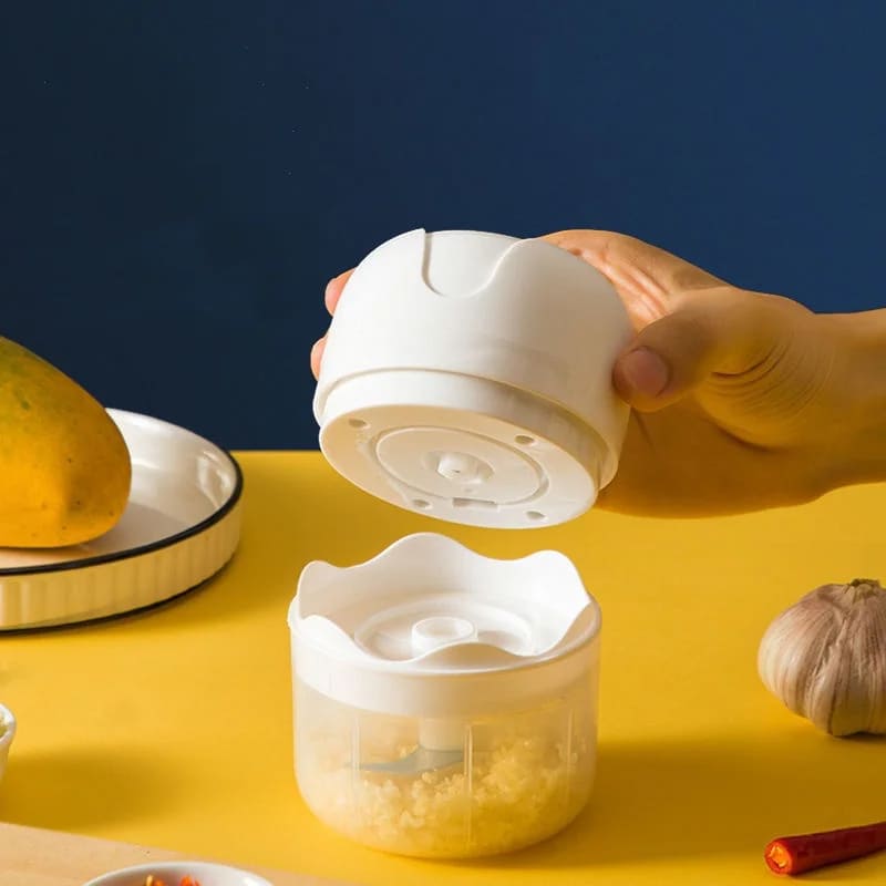 Mini Electric Food Processor USB Portable