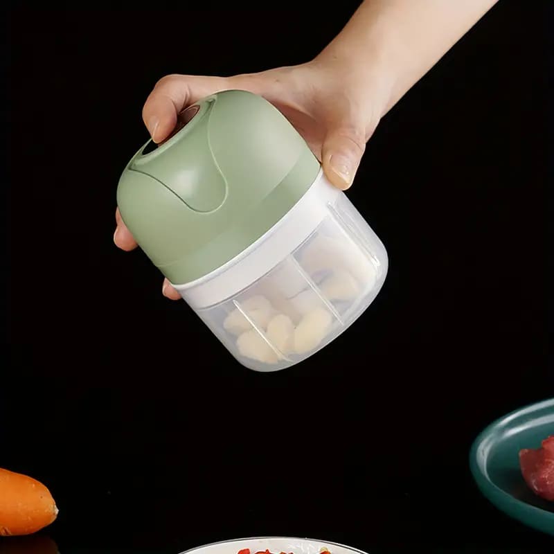 Mini Electric Food Processor USB Portable