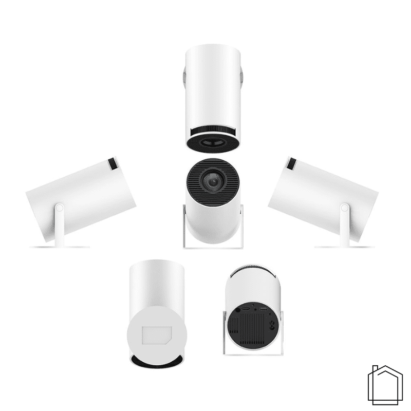 4K 1080p Portable Projector for Home Cinema Ultra HD