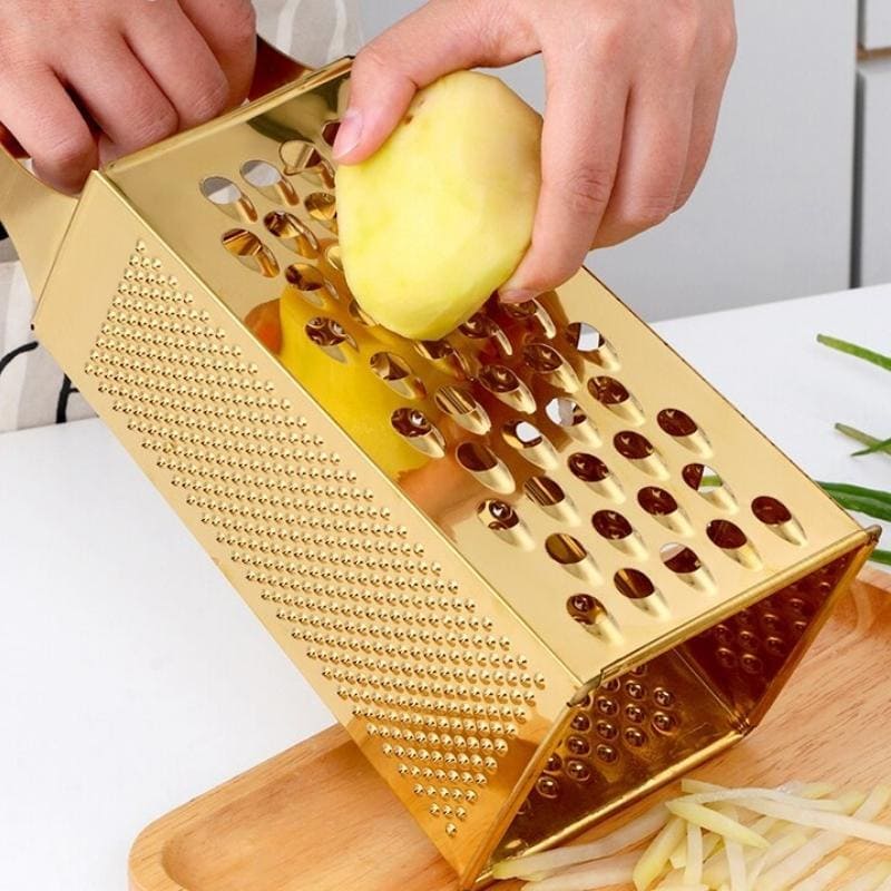 Multifunctional Stainless Steel Cheese and Vegetable Grater