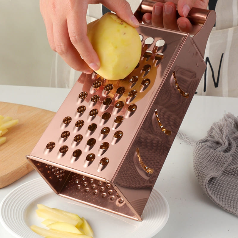 Multifunctional Stainless Steel Cheese and Vegetable Grater