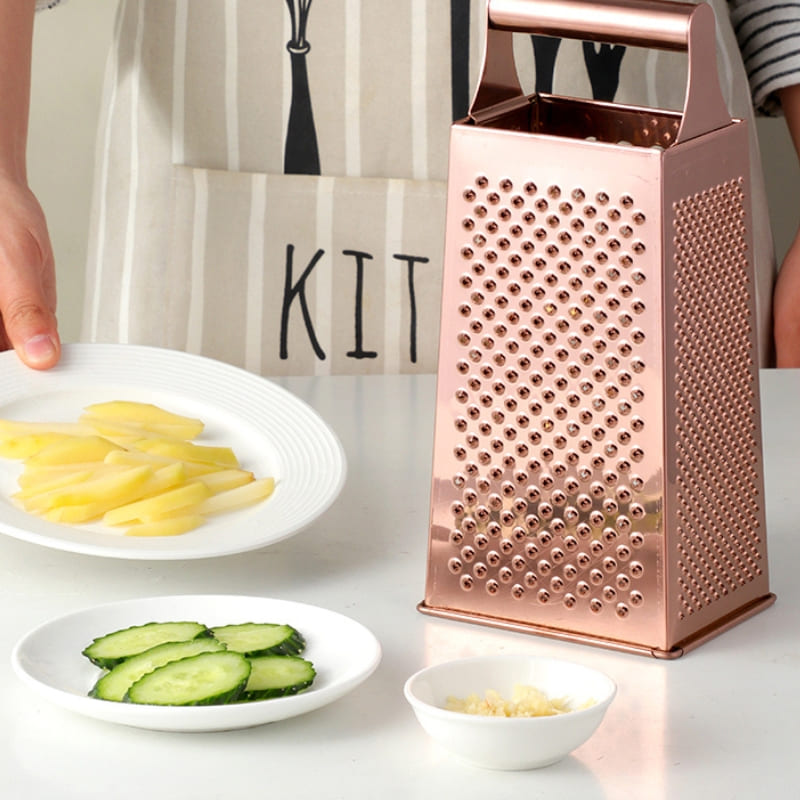 Multifunctional Stainless Steel Cheese and Vegetable Grater