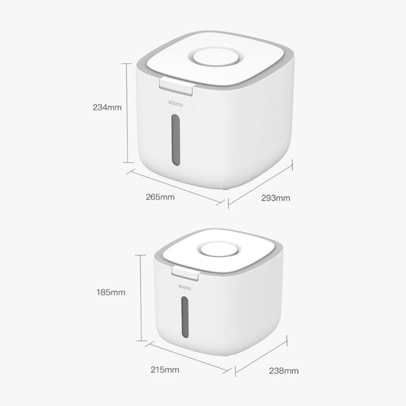 Automatic Food Storage Container with Lid