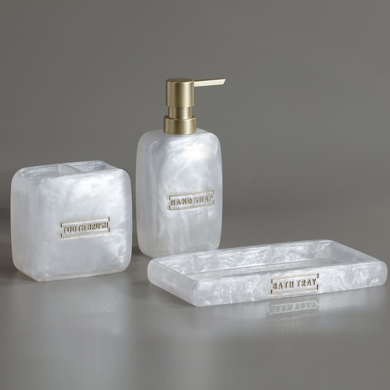 Bathroom Soap Dispenser Kit Bathroom Sink Set 3 Pieces