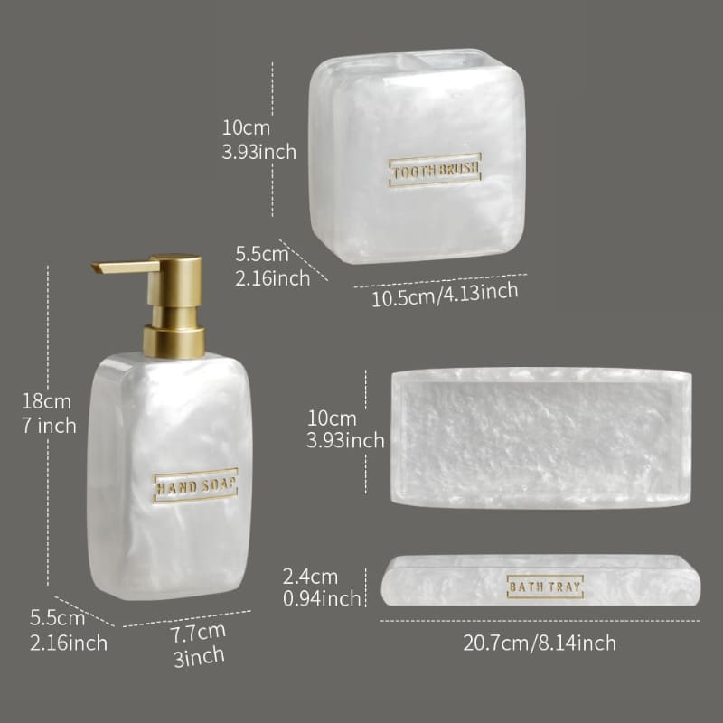 Bathroom Soap Dispenser Kit Bathroom Sink Set 3 Pieces
