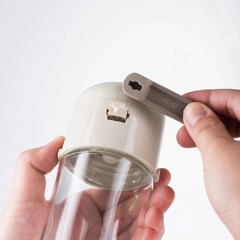 Salt and Spice Shaker with Measuring Spoon