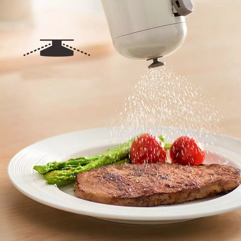 Salt and Spice Shaker with Measuring Spoon