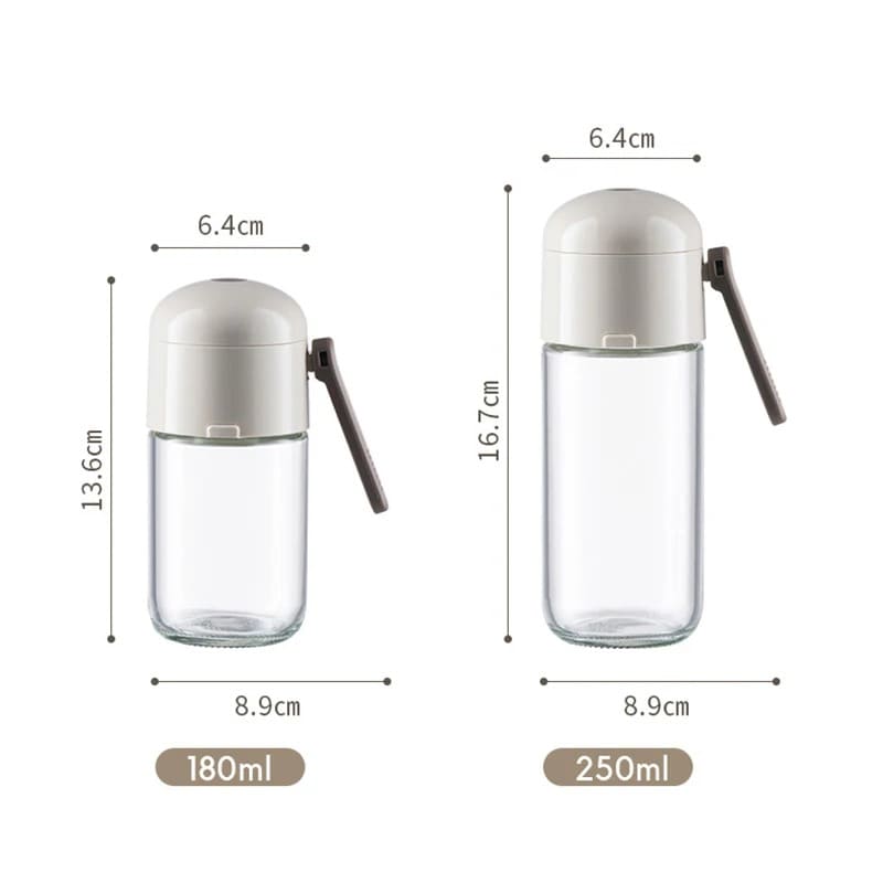 Salt and Spice Shaker with Measuring Spoon