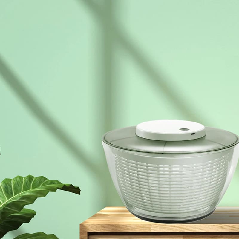 Electric Leaf Salad Spinner and Dryer